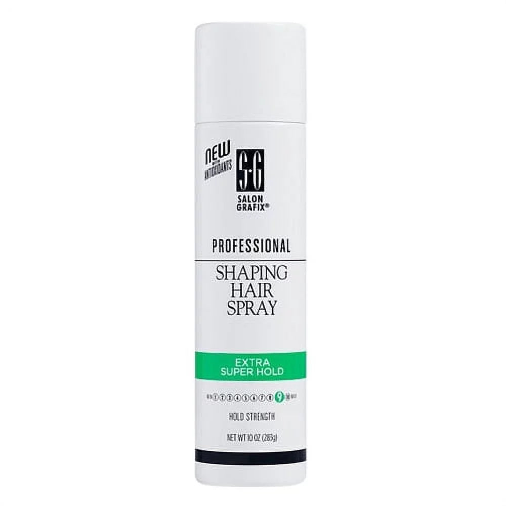 10 oz 6) Shaping Salon (Pack Hair of Spray Hold Grafix Extra
