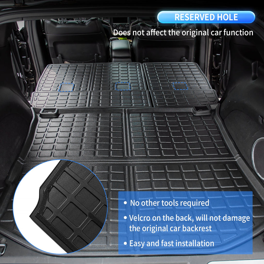 Trunk 2022 Mat WK Grand Mats Cherokee 2023 Fit Grand Backrest Jeep 2011-2021 Cherokee
