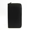 Long Basalt (Good) Wallet Pre-Owned M97026 Zippy Utah Leather Men's Organizer (bi-fold)