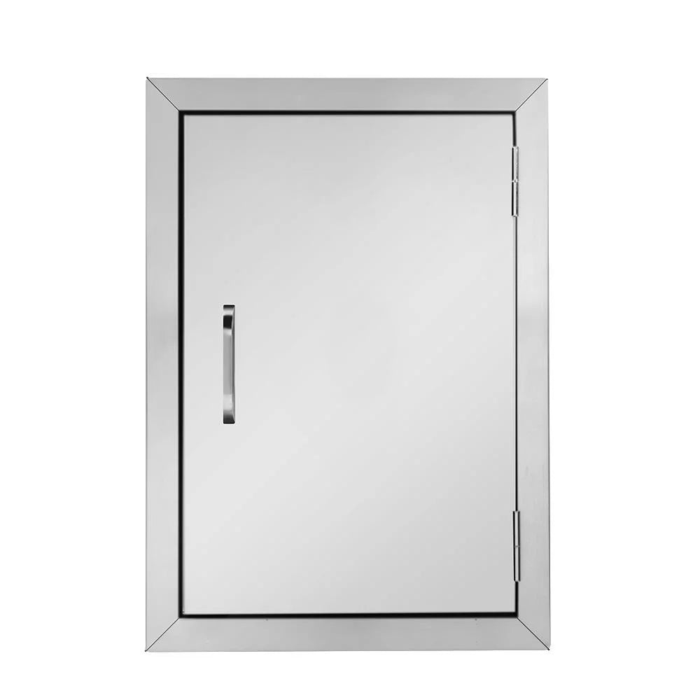 Wall 14 Island Zimtown BBQ BBQ Single Access for Door Steel 20inch Cutout Door Stainless x exterior