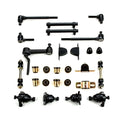 Full Kit Suspension 1961 Master Chevrolet Rebuild dimension 1962 Black Poly End Front