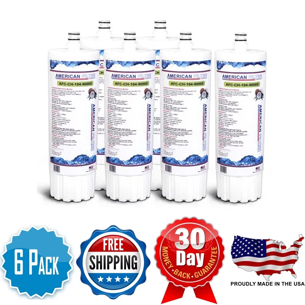 U.S.A. Compatible , , - Filters with Pack in AFC P-124BV liquid 6 3M® Made Brand -