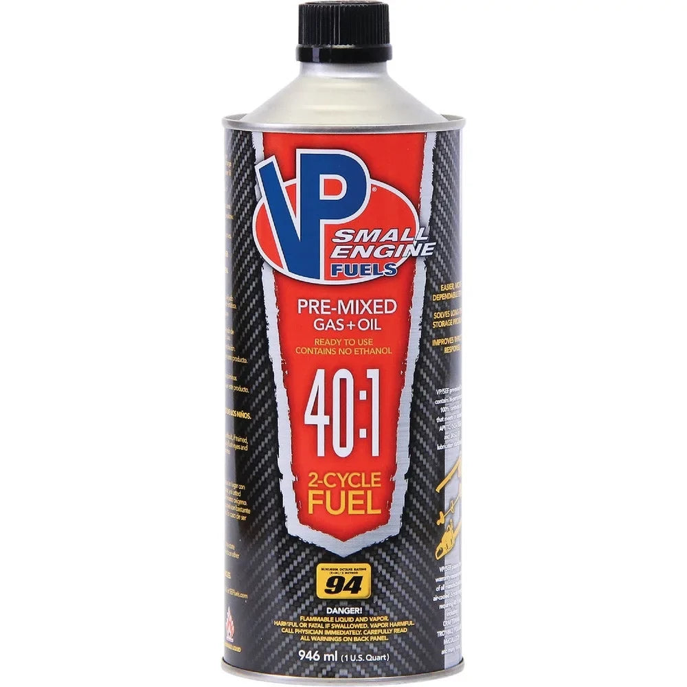 Fuels-VP VP Oz. Gas Fuels Oil Pre-Mix 40:1 & Racing 32 Small Engine Ethanol-Free