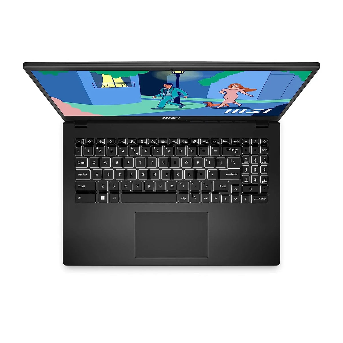 16GB Home 512GB 15.6" Restored SSD Modern Graphics i7-1255U FHD 9S7-15H112-016 Laptop (Refurbished) Windows 1920x1080 15 11 B12M Iris DDR4 Core Xe MSI
