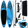 120.1"x29.9"x5.9" Blue Set Paddleboard Inflatable Carevas