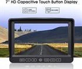 Vision View RV/Truck/Bus/Camper/Van/Pickup 7” For ZEROXCLUB Monitor System WRMBY1 Parking Night Rear Camera Backup