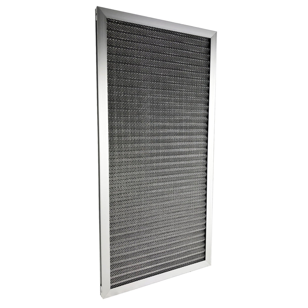 Filter Metal x1"), Washable (12 24" Electrostatic x Furnace AC Air Filter Filter, HVAC Air Aluminum Central "