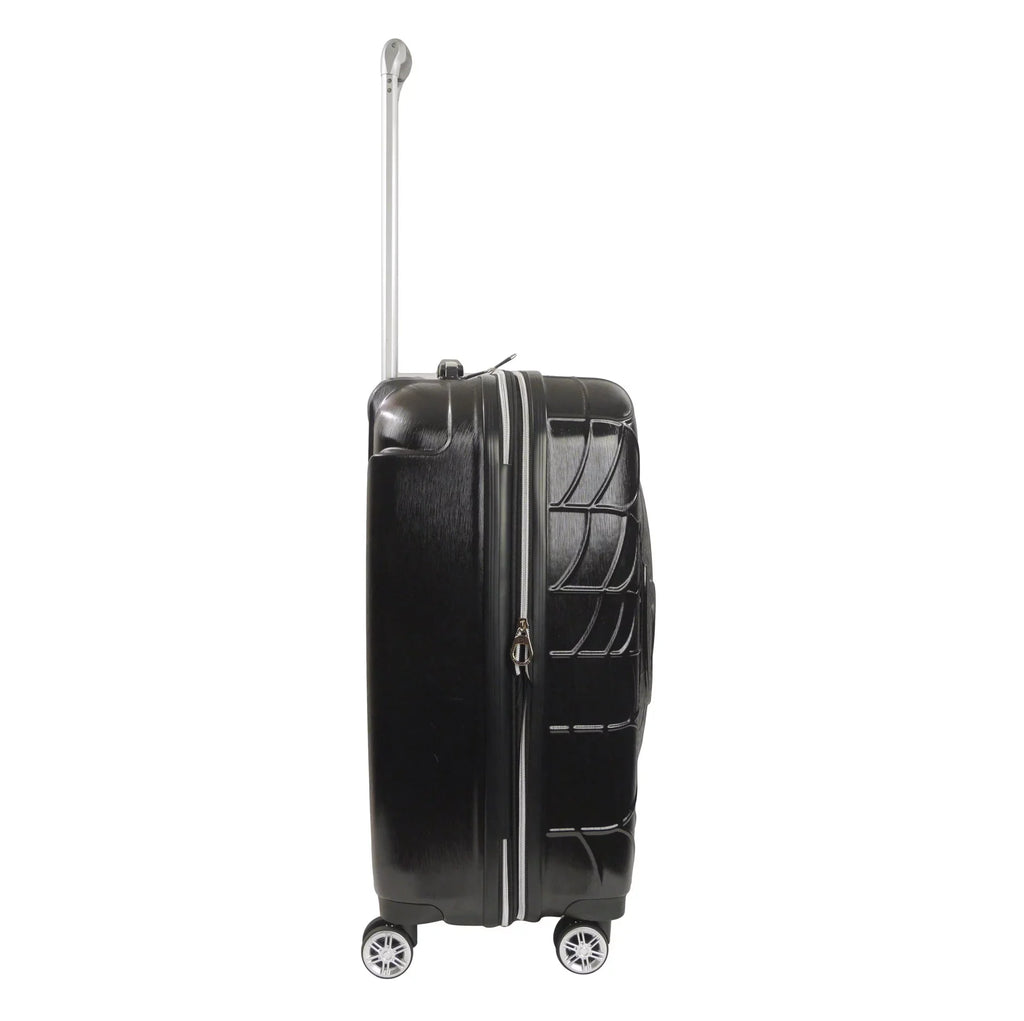 Rolling Hardshell Suitcase 25 Molded with Inch Black Wheels, Luggage, Spider-Man Marvel