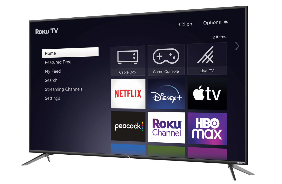 QLED Series 58" Roku 4K Smart Quantum UHD LT-58MAW804 JVC TV Class