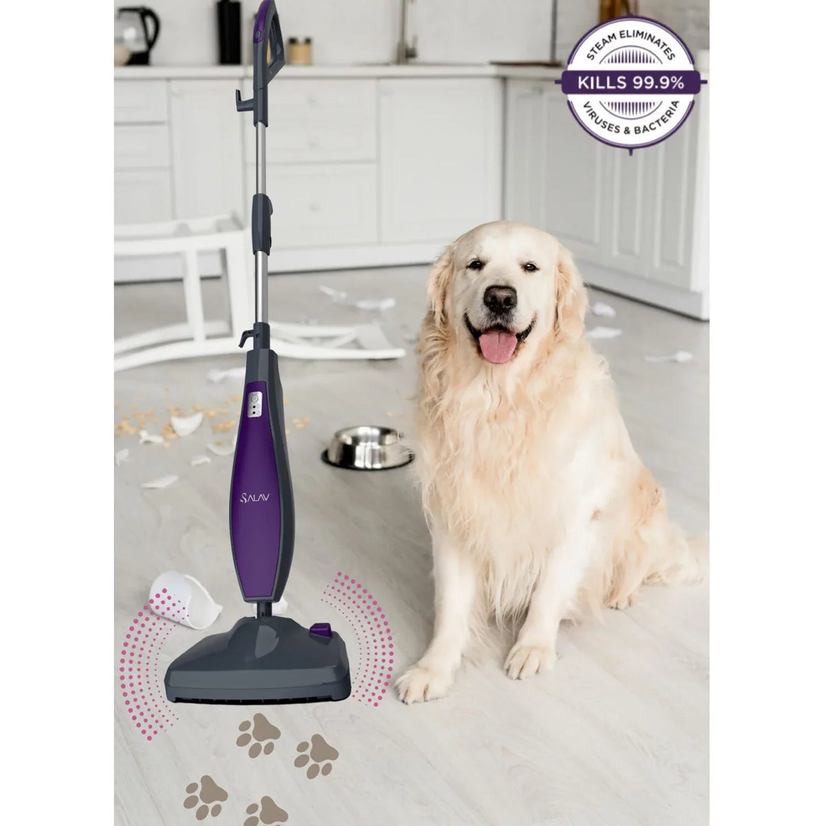 Motion Mop Vibrating Pet Salav Steam STM-403