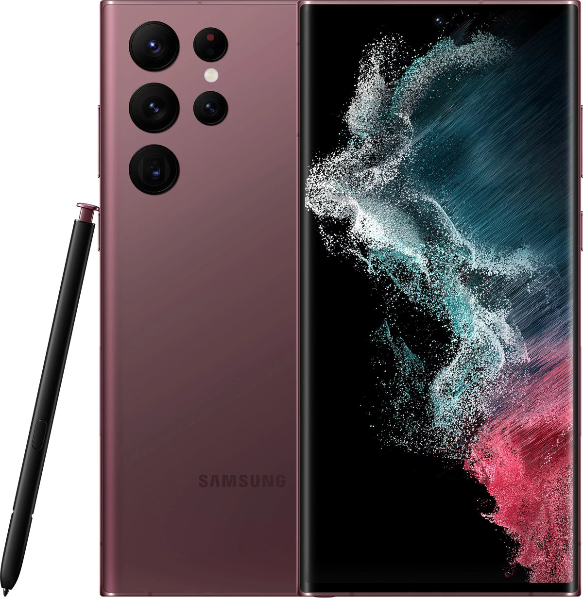 Phone Restored Unlocked Model) Ultra (US (Refurbished) S22 Condition Galaxy 5G - Factory - 256GB Bronze SM-S908U1 Excellent Cell