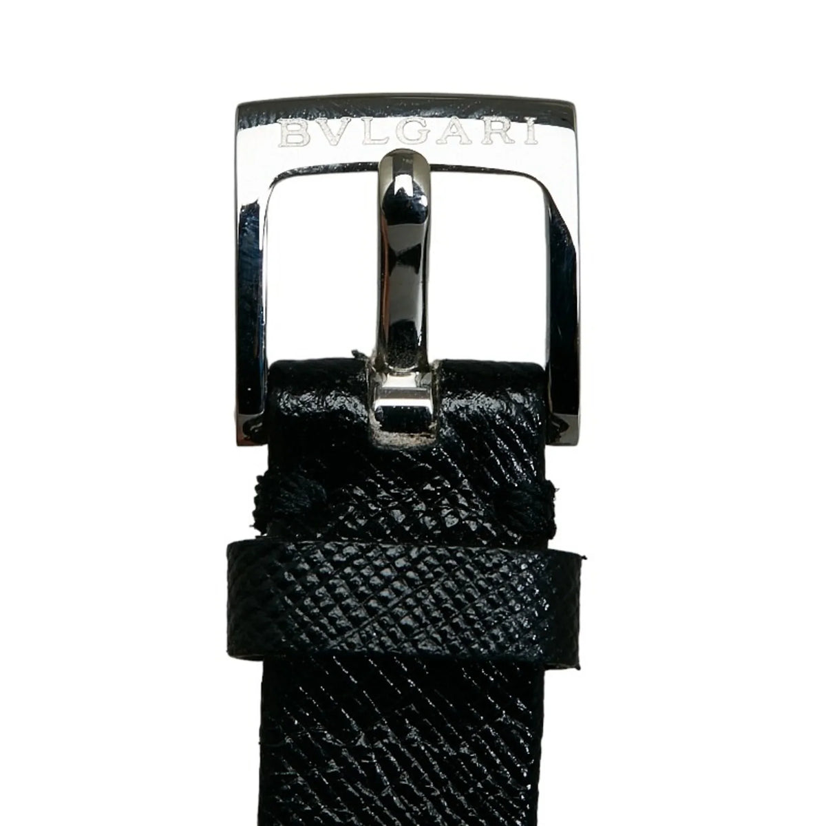 BVLGARI Bvlgari Quartz Watch Diamond Shell Zero Dial Steel BZ23S One Pre-Owned Stainless Ladies B (Good) Navy