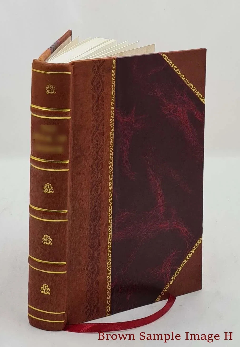 Les et 2 1714 solitaires des d'Occident deserts Peres d'Orient Bound] et [Leather Volume S.S. Vies saintes des