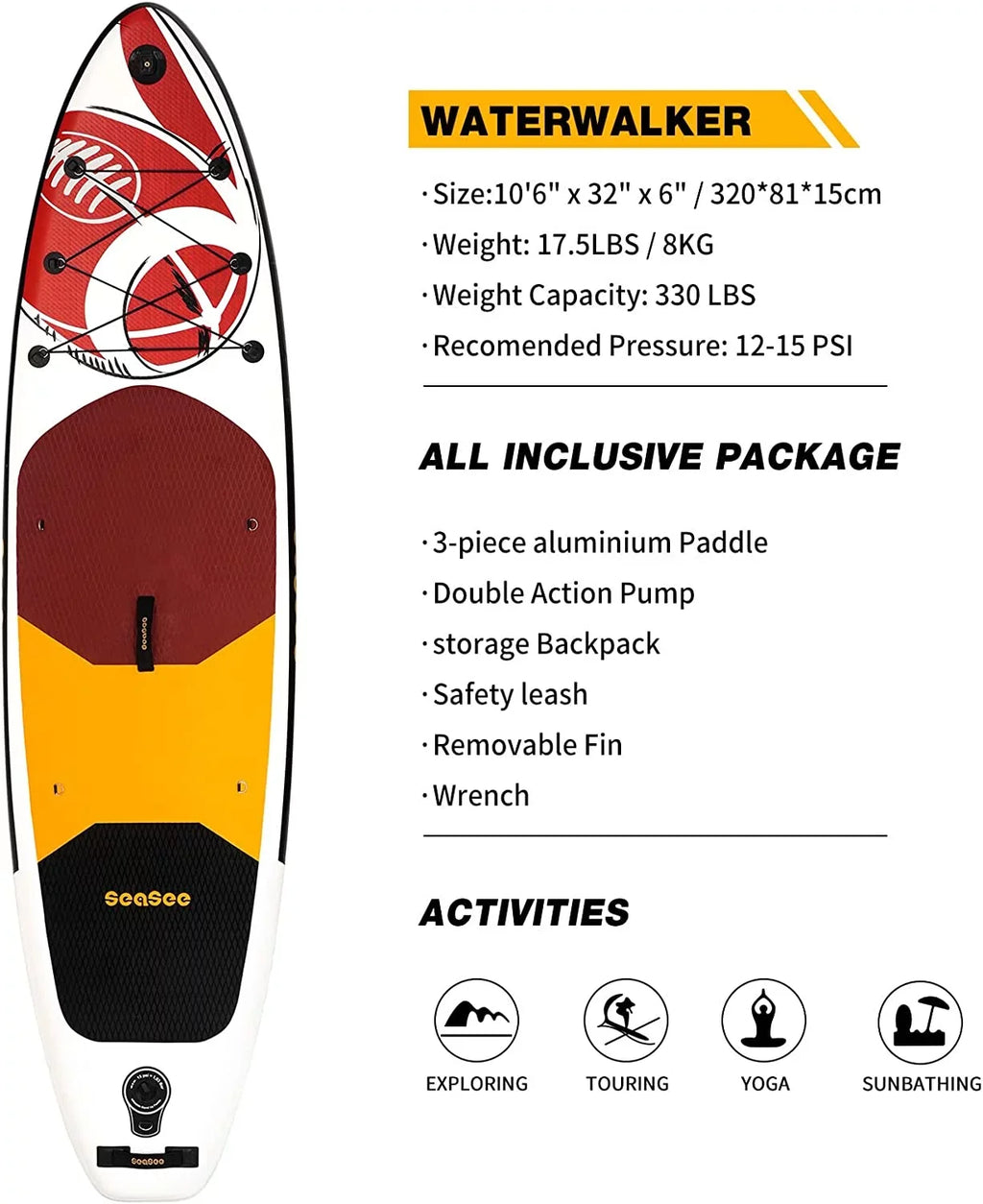 Paddle Board for Need Excursions Fishing Yoga Surfing You Inflatable Kayaking