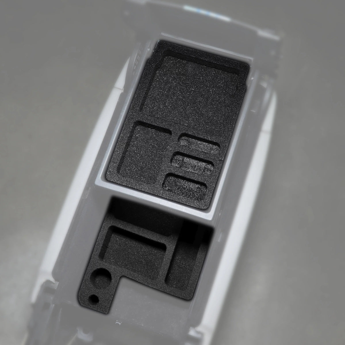 Inserts 2 Vehicle Auto Red Organizer Lexus Black Set Anti-Rattle Piece Hound Organizational Console with 2007-2011 Compatible GS350 System Center