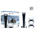 Video Ragnarök Bundle –with War Dualsense PlayStation_PS5 (Disc – White Edition) Game of Extra Cefesfy Console Controller, God