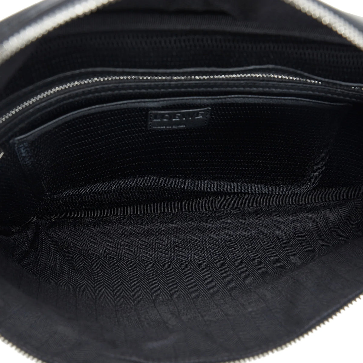 Belt Bag Fabric Blue (Good) Nylon Puzzle LOEWE Authenticated Pre-Owned Unisex