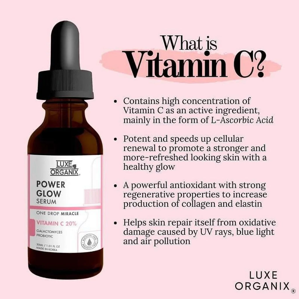 SERUM LUXE POWER ORGANIX 30ML GLOW