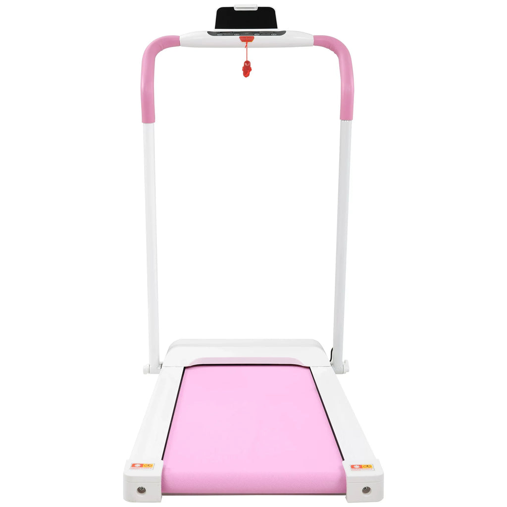 Home Walking; Running Required; Treadmill Installation Folding No Home White&Pink Compact Treadmill Gym Electric for Workout Portable for Treadmill Machine Treadmill Fitness Motorized Exercise