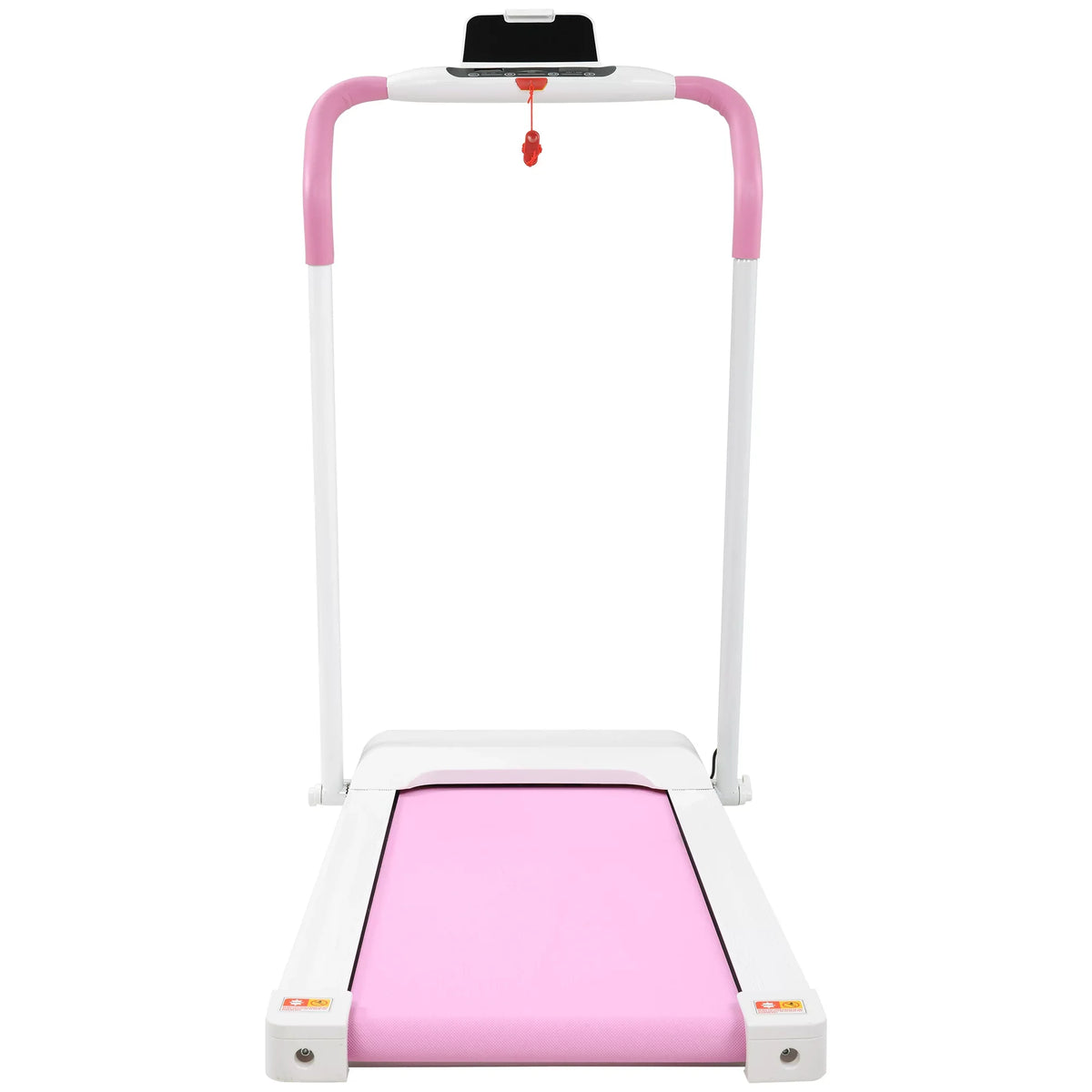 Home Walking; Running Required; Treadmill Installation Folding No Home White&Pink Compact Treadmill Gym Electric for Workout Portable for Treadmill Machine Treadmill Fitness Motorized Exercise