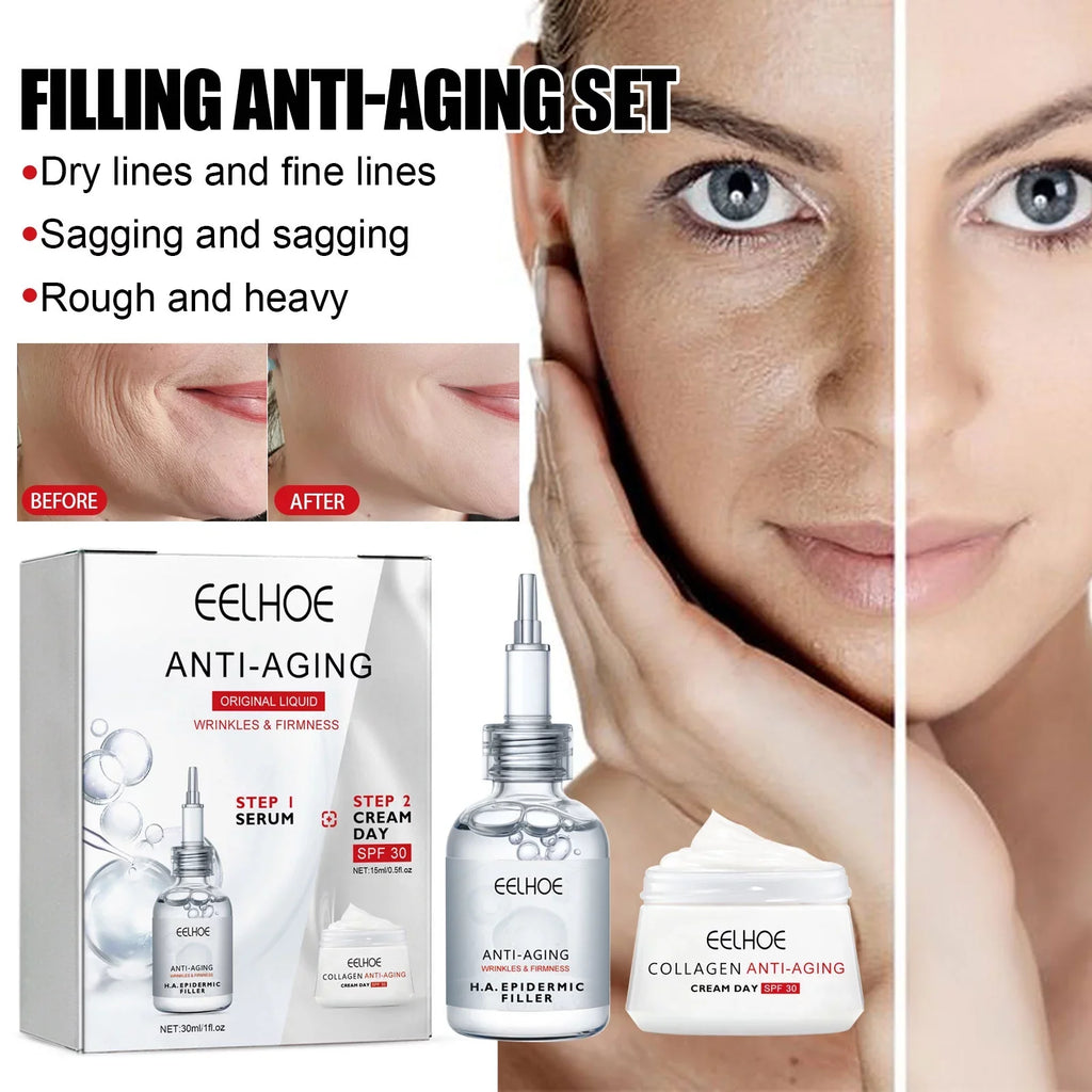 30ml, Cream Face Lines, Aging, Fade Suit, Moisturize, Tighten Skin, Moisturize Essence, And Fine Resist Filling Yuxuan Tea Anti-wrinkle Tree Oil Tender