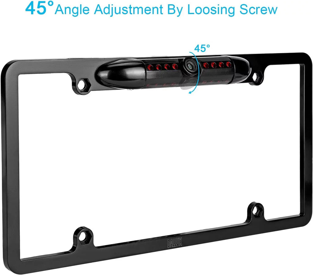 KWM950BW Plate for KW-M950BW Backup Frame Black Camera Rearview JVC License
