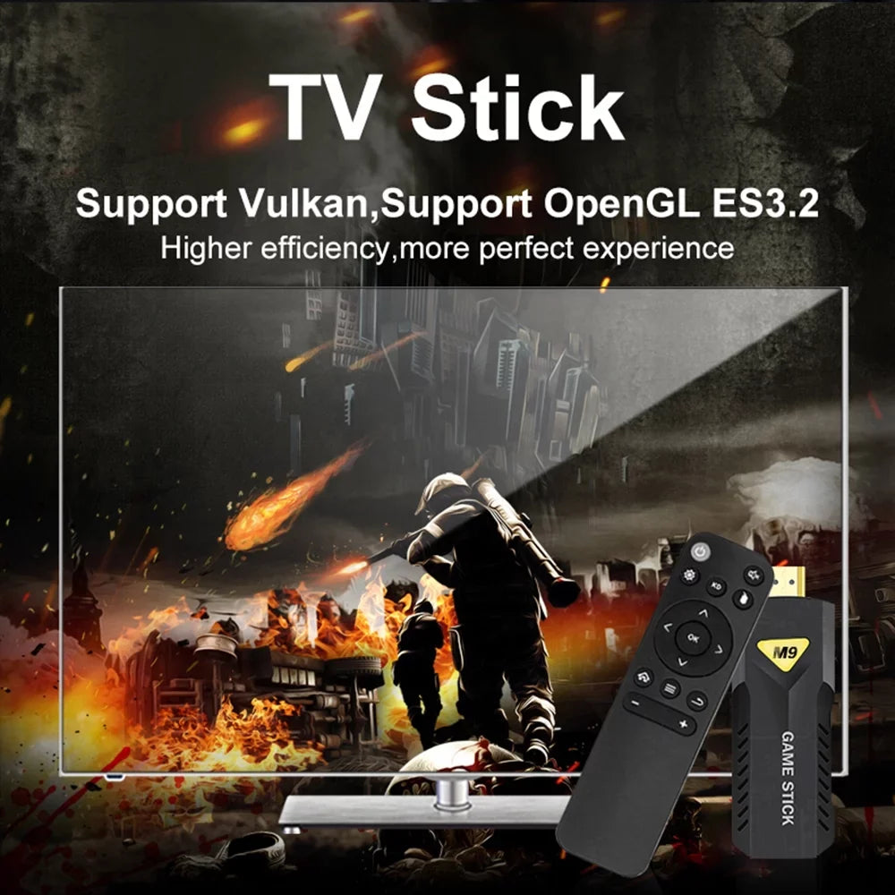 Game WiFi Experience Stick Console Gaming Compatible 4K 3D Anself With HDR 5G Denoising, Anti-Shake, for TV Ultimate