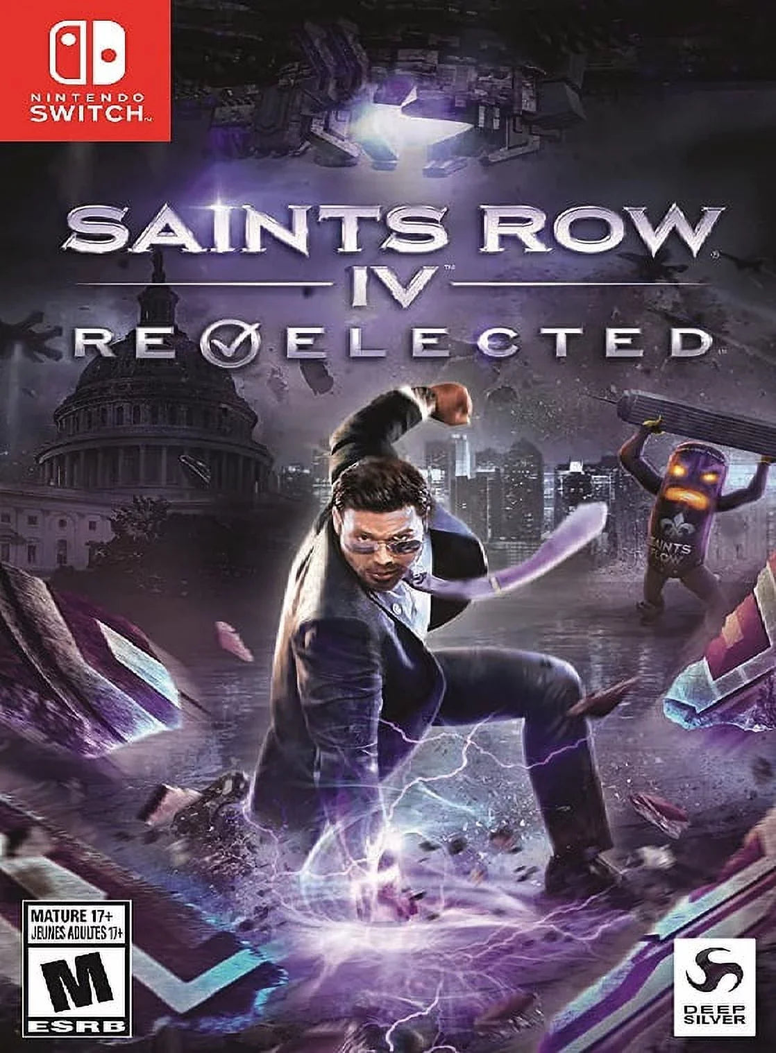 Shooter 2020) Re-Elected (Nintendo Switch, Game Restored IV: (Refurbished) Saints Row