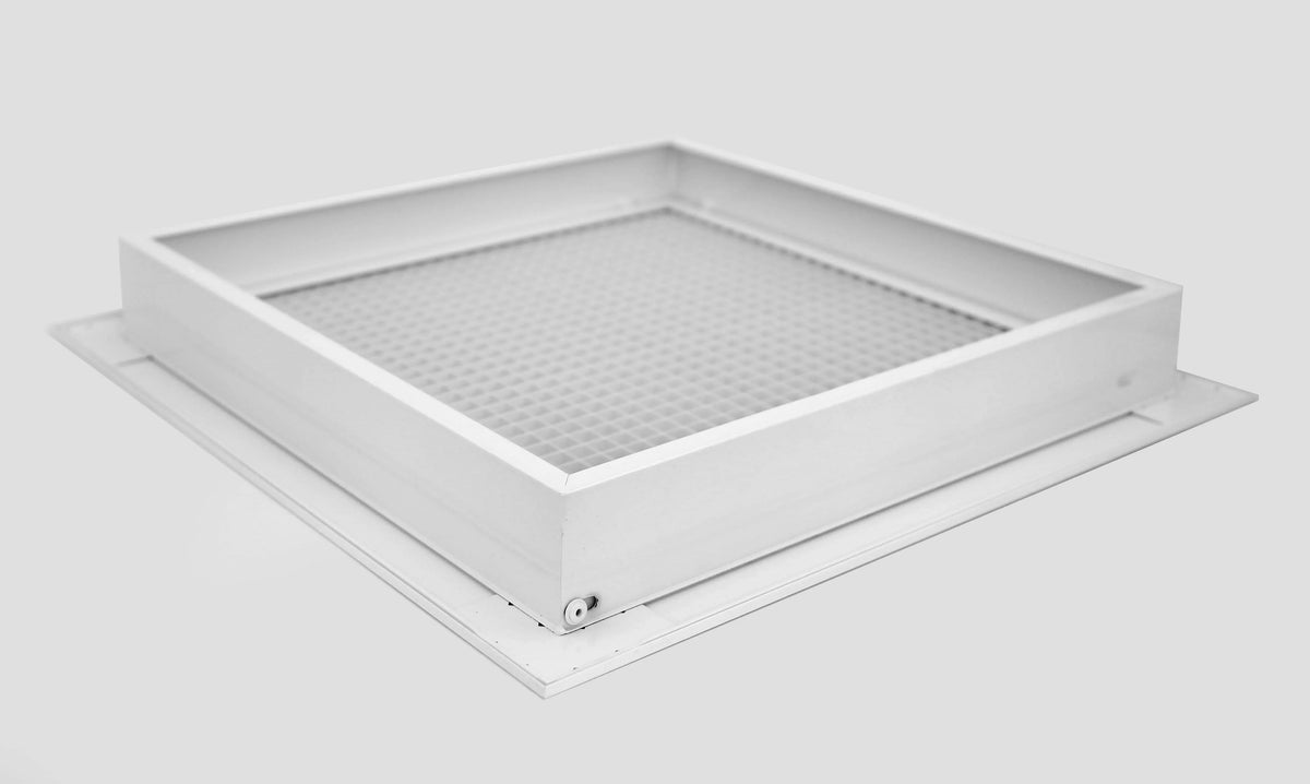 25" 16" Filter - Grille Core Aluminum Filter 18.5" Eggcrate 1" White Cube Return x for Outer Dimensions: Air x - 27.5