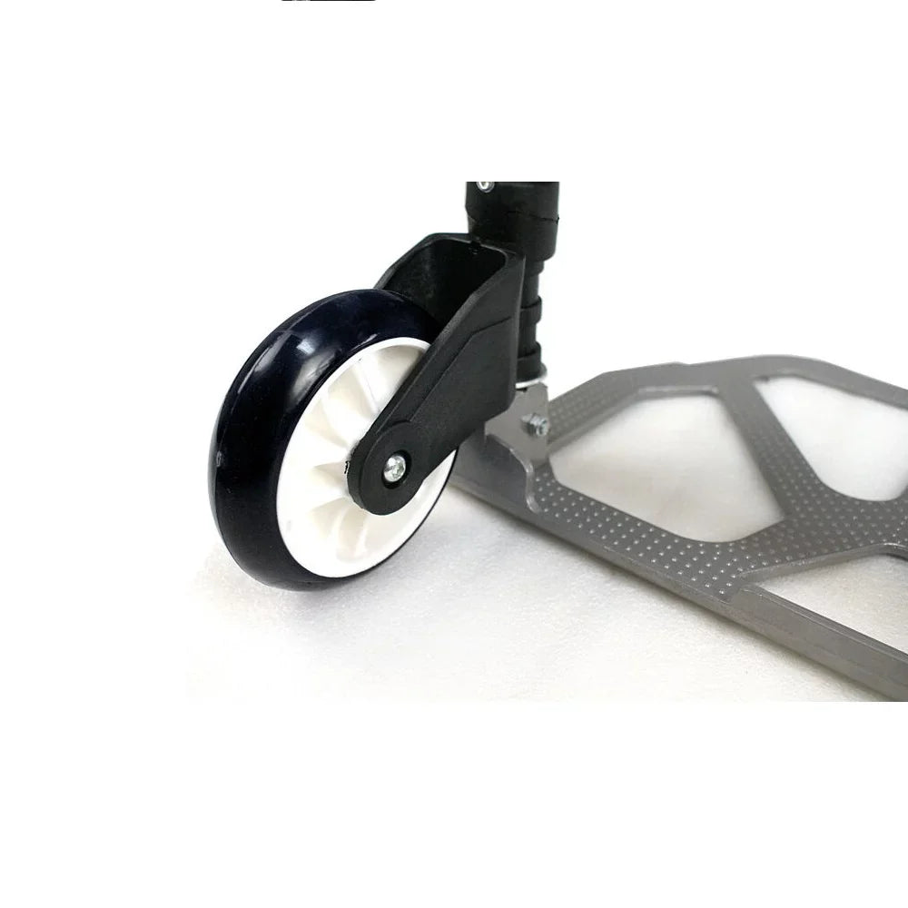 Folding Dolly Push, SEGAWE Black, Trolley Hand Aluminium Compact Luggage Carts.
