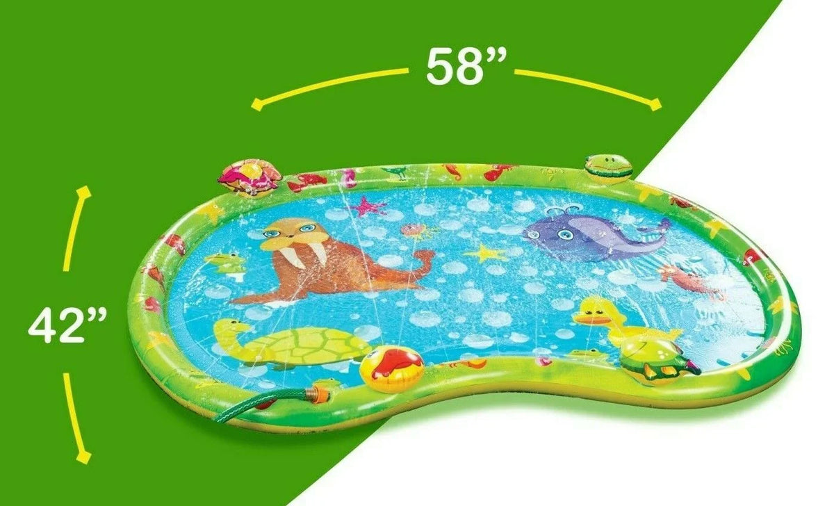 exterior Pad Splash Sprinkler Swimming liquid Splash Wading Lawn Pad, Kids Pool, Mat, Pool, Splash Toys, Sprinkler Inflatable