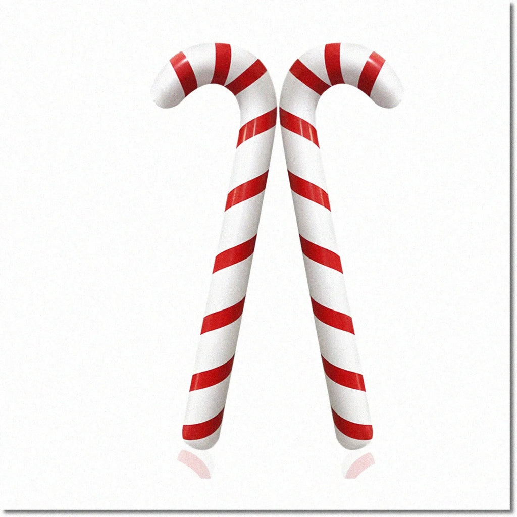 Floats for - Pool Cane Inflatable Candy Jumbo Pack Balloons 2 Cane Festive Displays exterior and Decorations Candy
