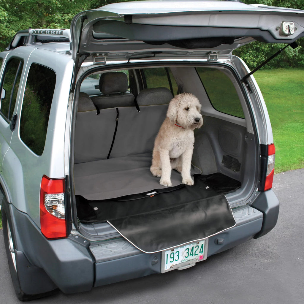 Dogs, for Protection, Bumper Storage Grey) Cape Cargo Liner, liquid Extra Pockets, Cars, Trucks Resistant, Pet Cover, Trunk Kurgo Cargo (Charcoal for Car Flap For SUV,