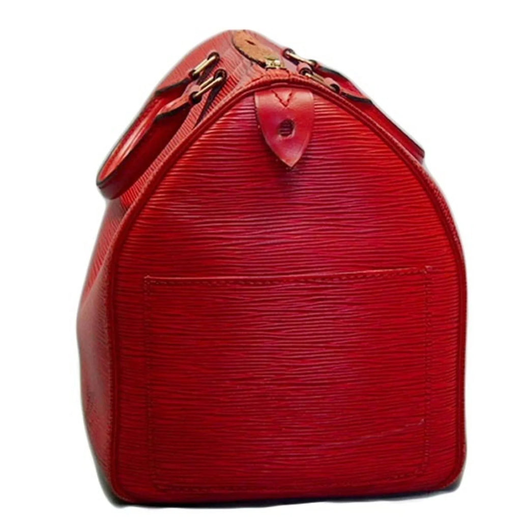 Pre-Owned M42997 Bag LV (Fair) Speedy Boston Handbag Epi 30