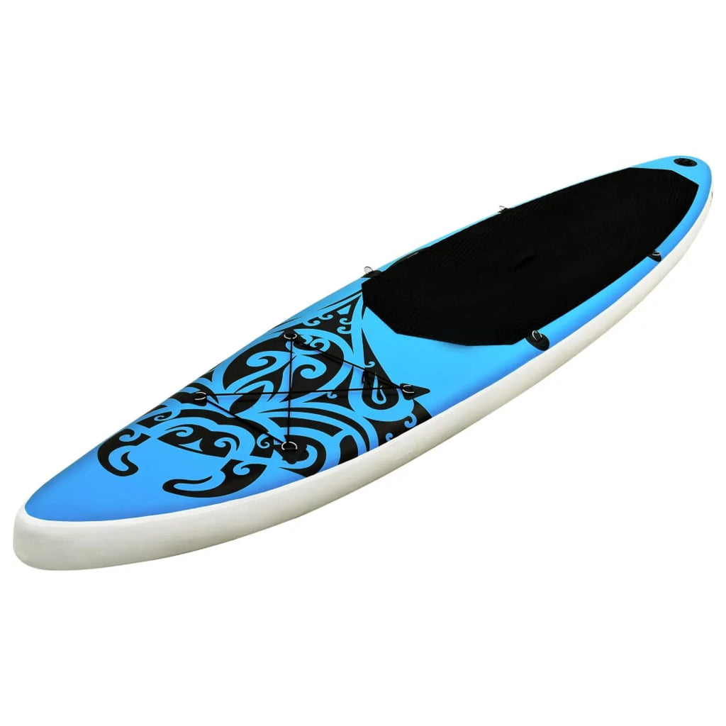 120.1"x29.9"x5.9" Blue Set Paddleboard Inflatable Carevas
