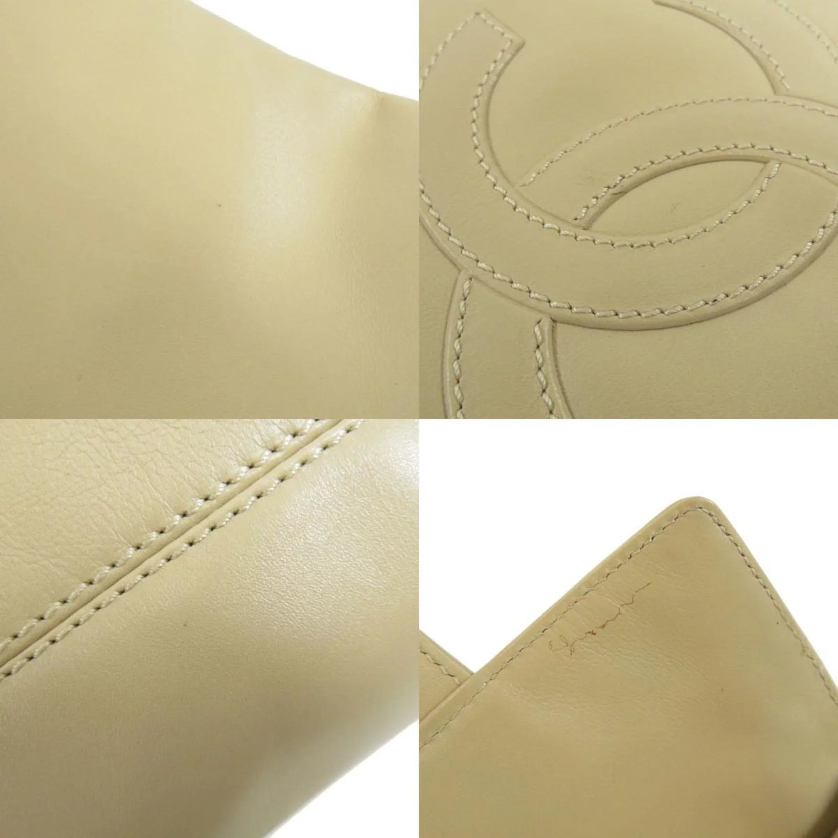 lambskin mark coco (Good) bag tote Pre-Owned ladies