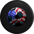 RV Backup 32 Wrangler for American JL 2019 Cover Inch Camera Soccer Futbol Ball Spare Jeep Tire Flag 2018