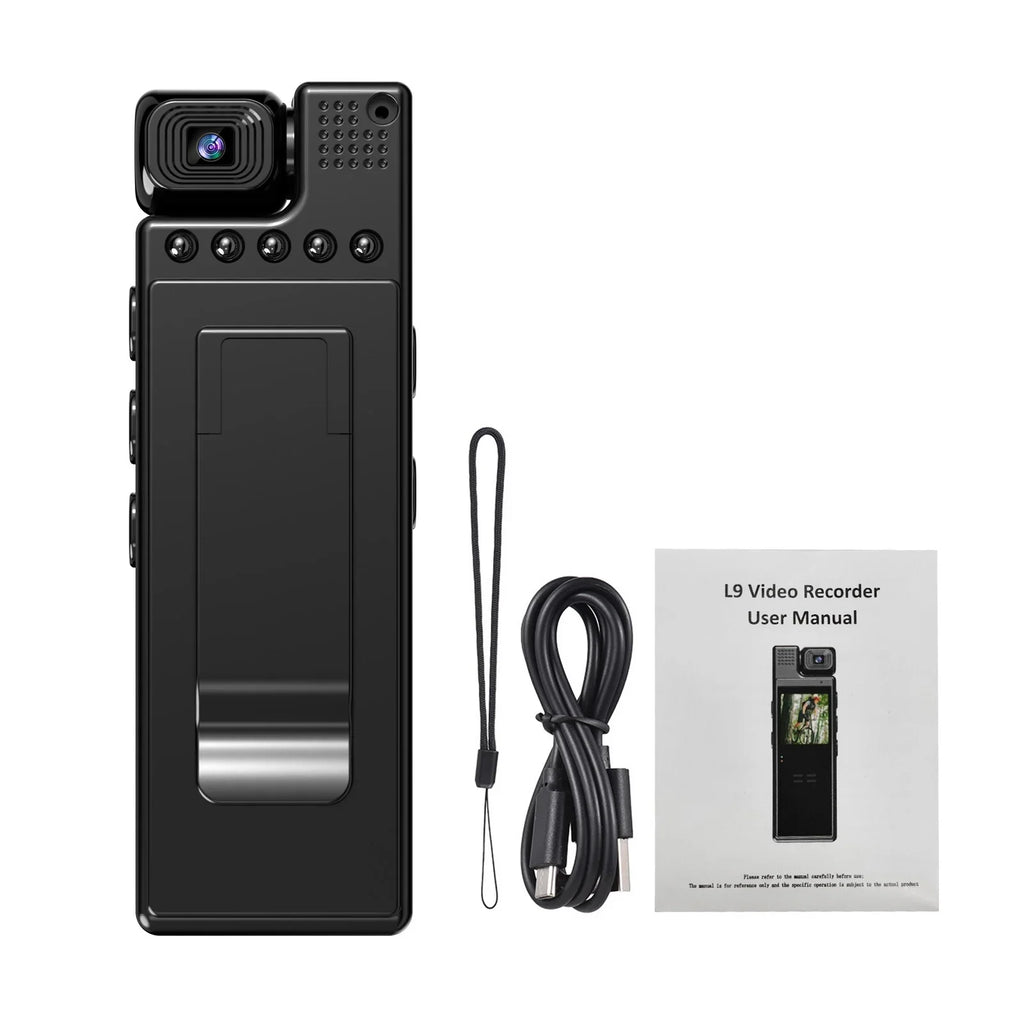 Life, with Vision 180°Lens Document Recording, Rotatable, Camera Day Video and WiFi, Screen, Audio Battery Hour Your 6 Night GoolRC TFT Body 1.3in