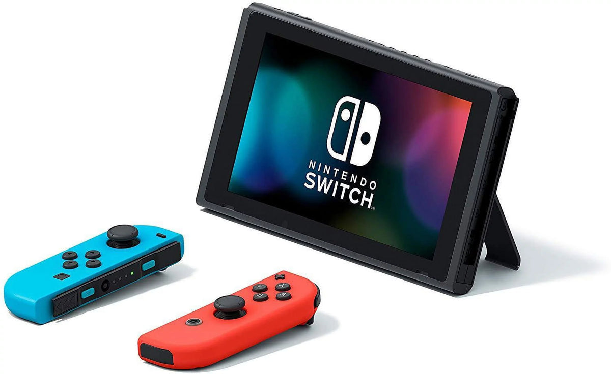 '+ + Month Case Carrying Neon Nintendo Membership Blue&Red Switch Joy-Con 12