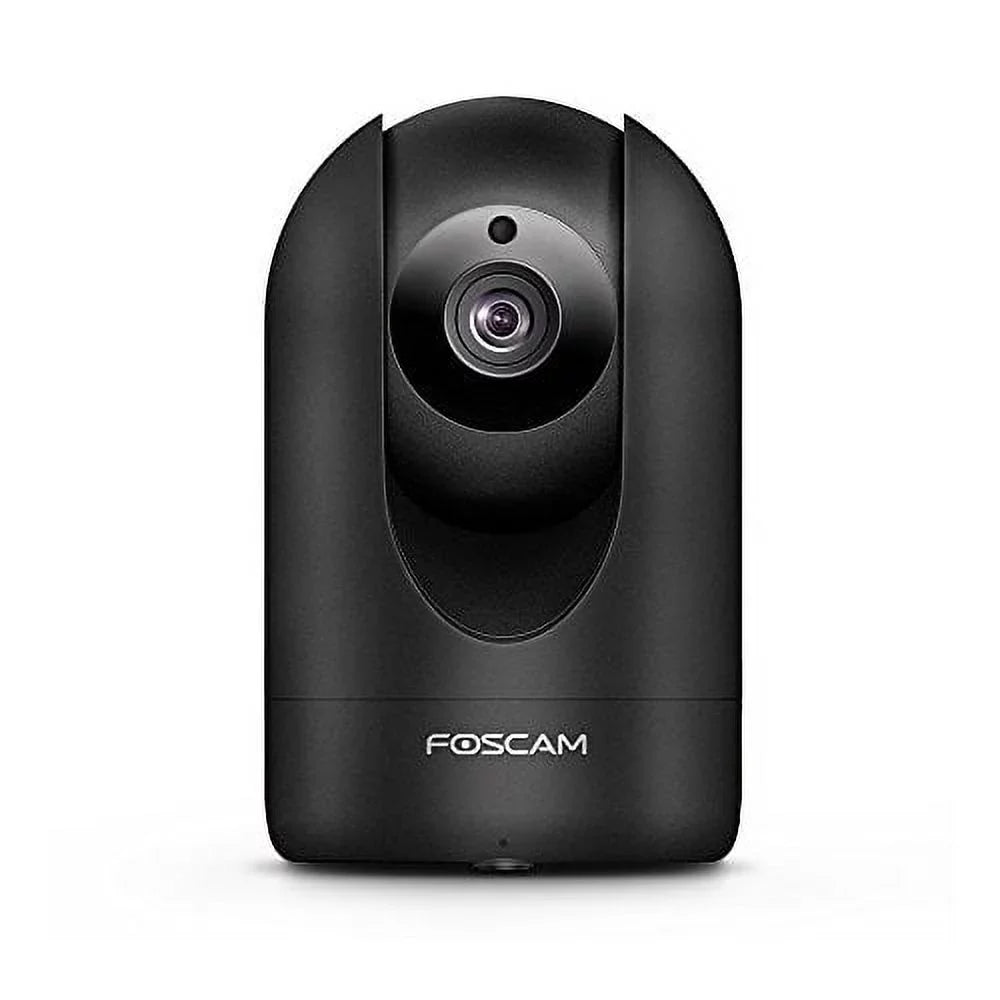 with with 2 Compatible AI Camera,Wireless Way Sound Camera Foscam R4S WiFi Night Audio Vision Baby Camera Home Alexa Human Security 33ft IP Detection Monitor Detection Black 4MP