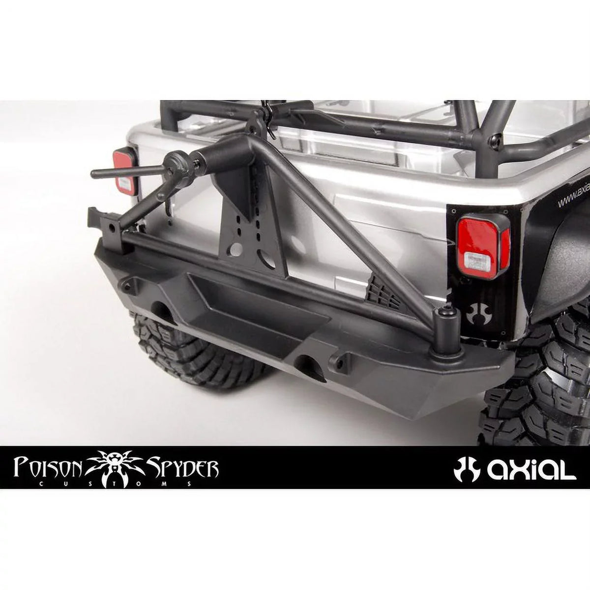 Parts Car/Truck Electric Option Axial AXIC4349 RrBumper/TireCarrierSCX10/Poison AX80126 Spyder/JK