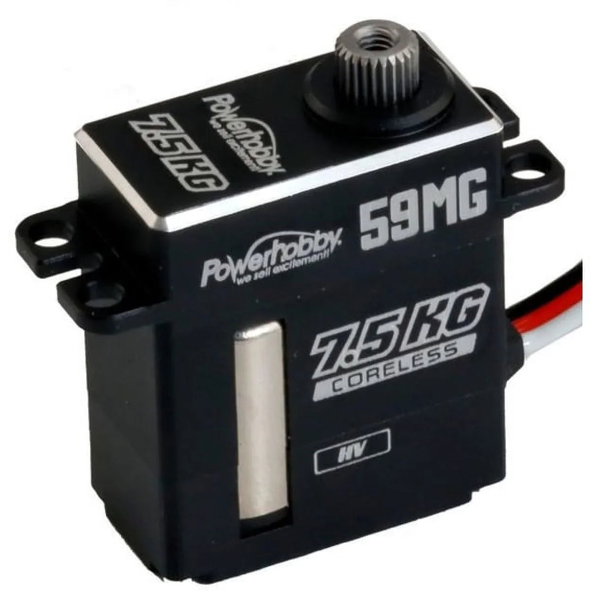 59MG Speed SCX24 High Hobby PHB59MG Axial Micro Power Servo Gear Titanium for