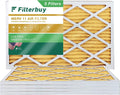 Filterbuy Furnace Filters Air (5-Pack) Pleated AC MERV 11 HVAC 12x20x1