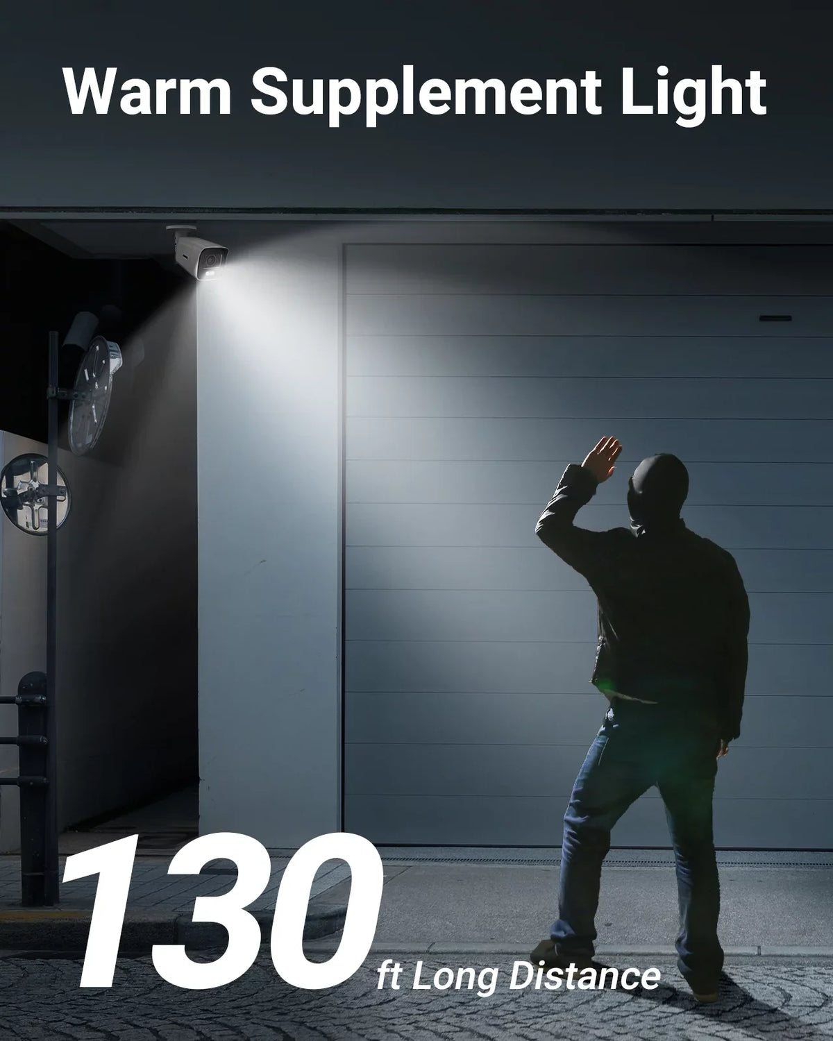 Light Supplement 4K True HD IP Poe Vehicle Color Detection Full Camera Vision with Night Security Human Ultra ANNKE