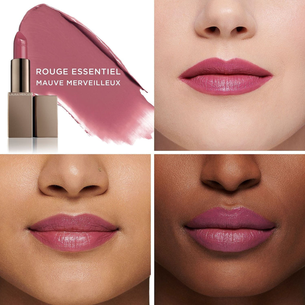 Mercier Silky Merveilleux Laura Essentiel Lipstick Rouge - Mauve mauve - Cream