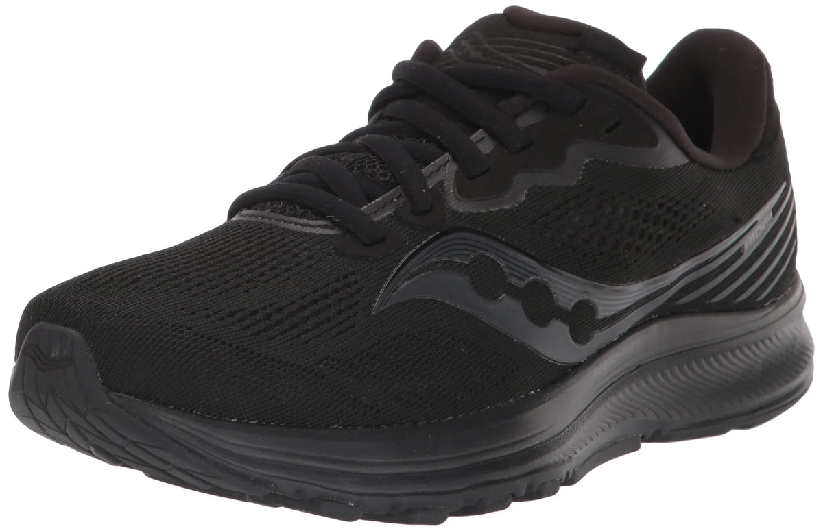 BLACK, Ride Women's Shoe, Saucony TRIPLE 7.5 14 Running