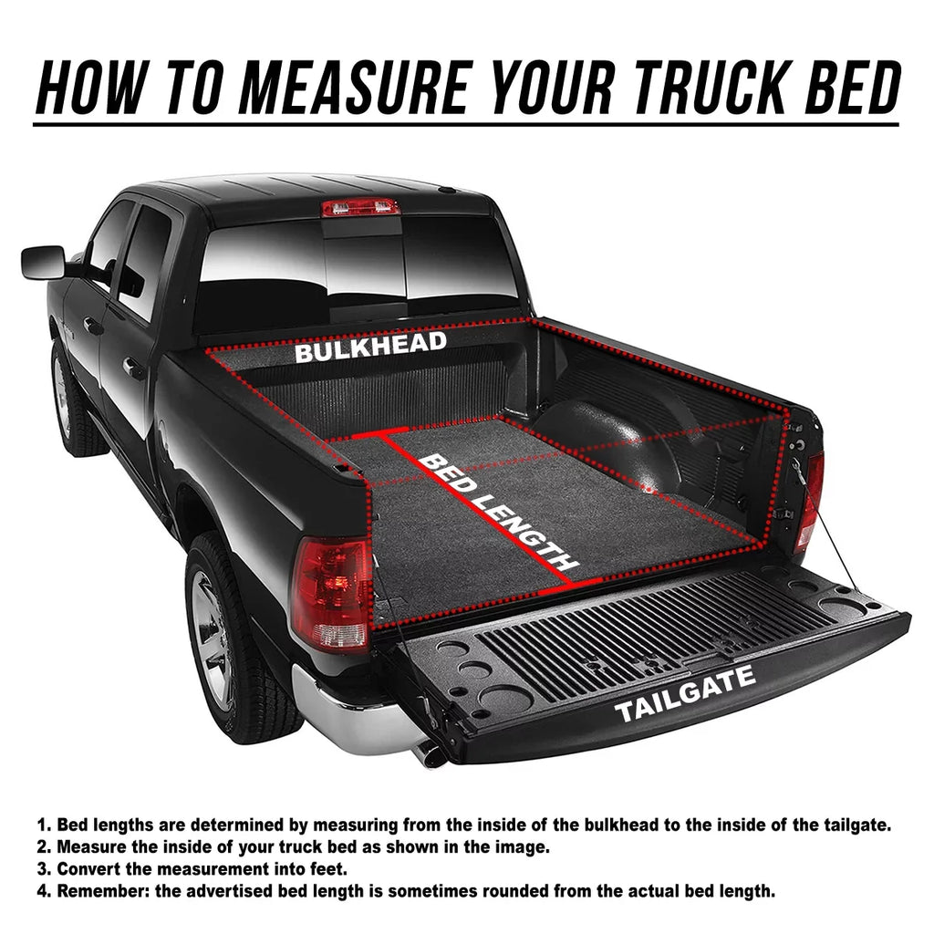 04-12 Tonneau Canyon Truck Bed Drive 6Ft Fold Auto Chevy Cover Bed Soft / Tri Colorado Fits GMC