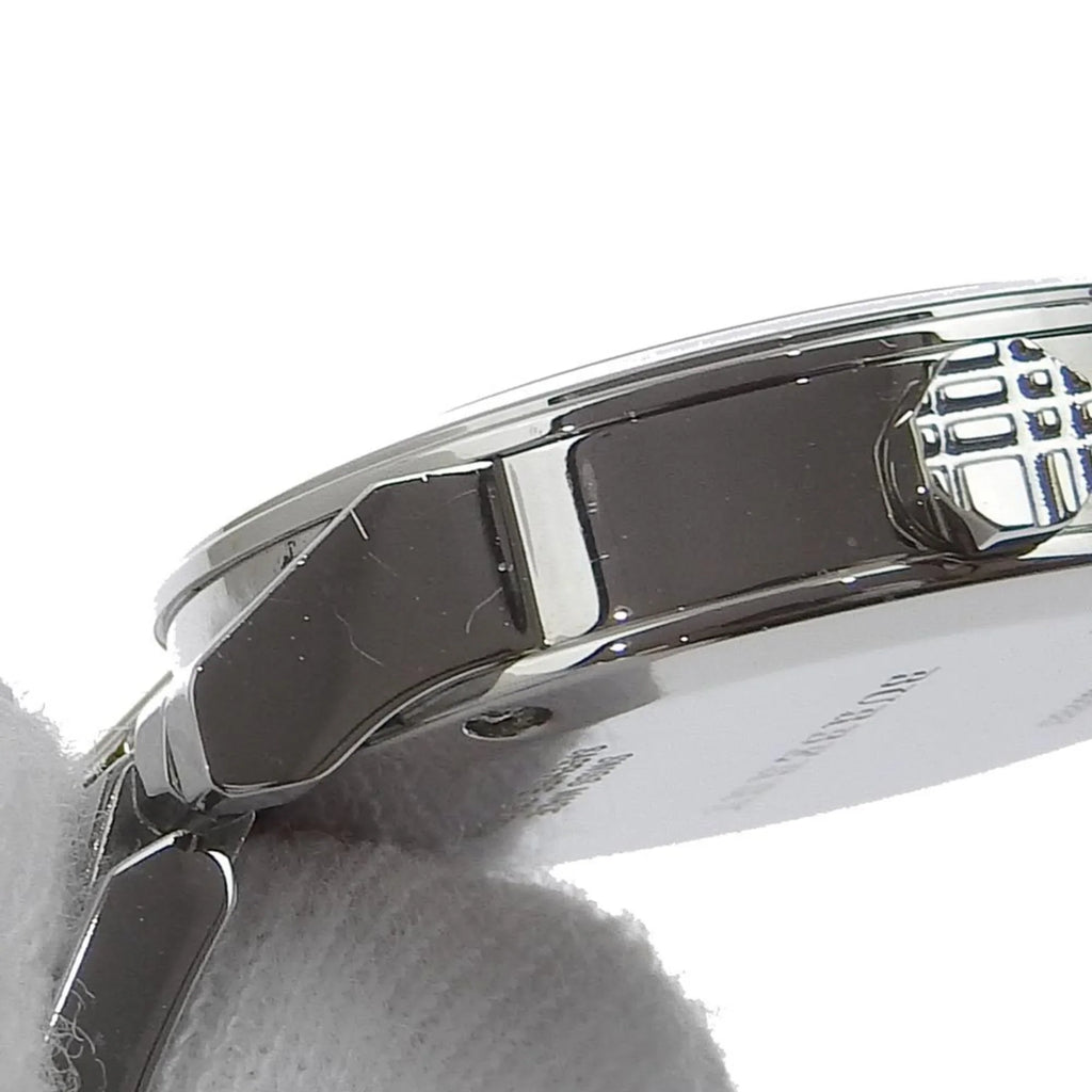 Stainless Dial Steel Analog Silver Pre-Owned Quartz Watch BU9229 Ladies (Good) Burberry Display