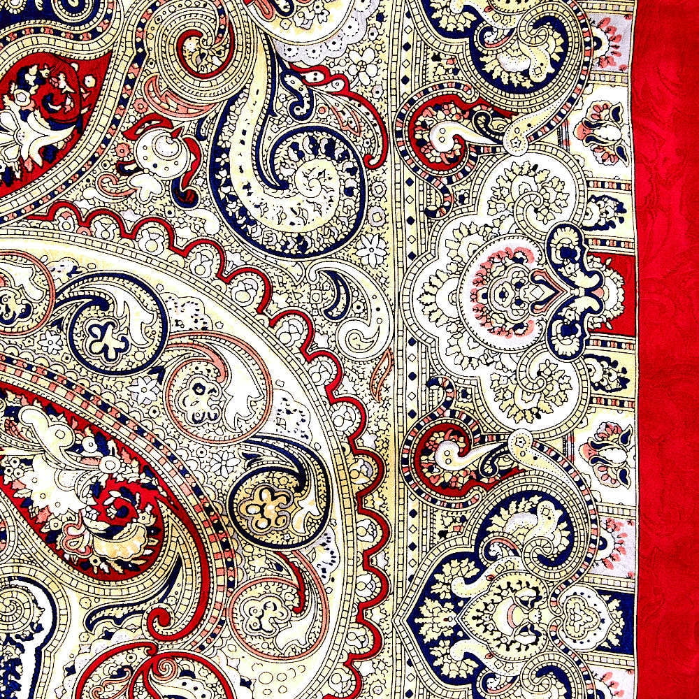 Paisley Scarlet Rag Wild Brown