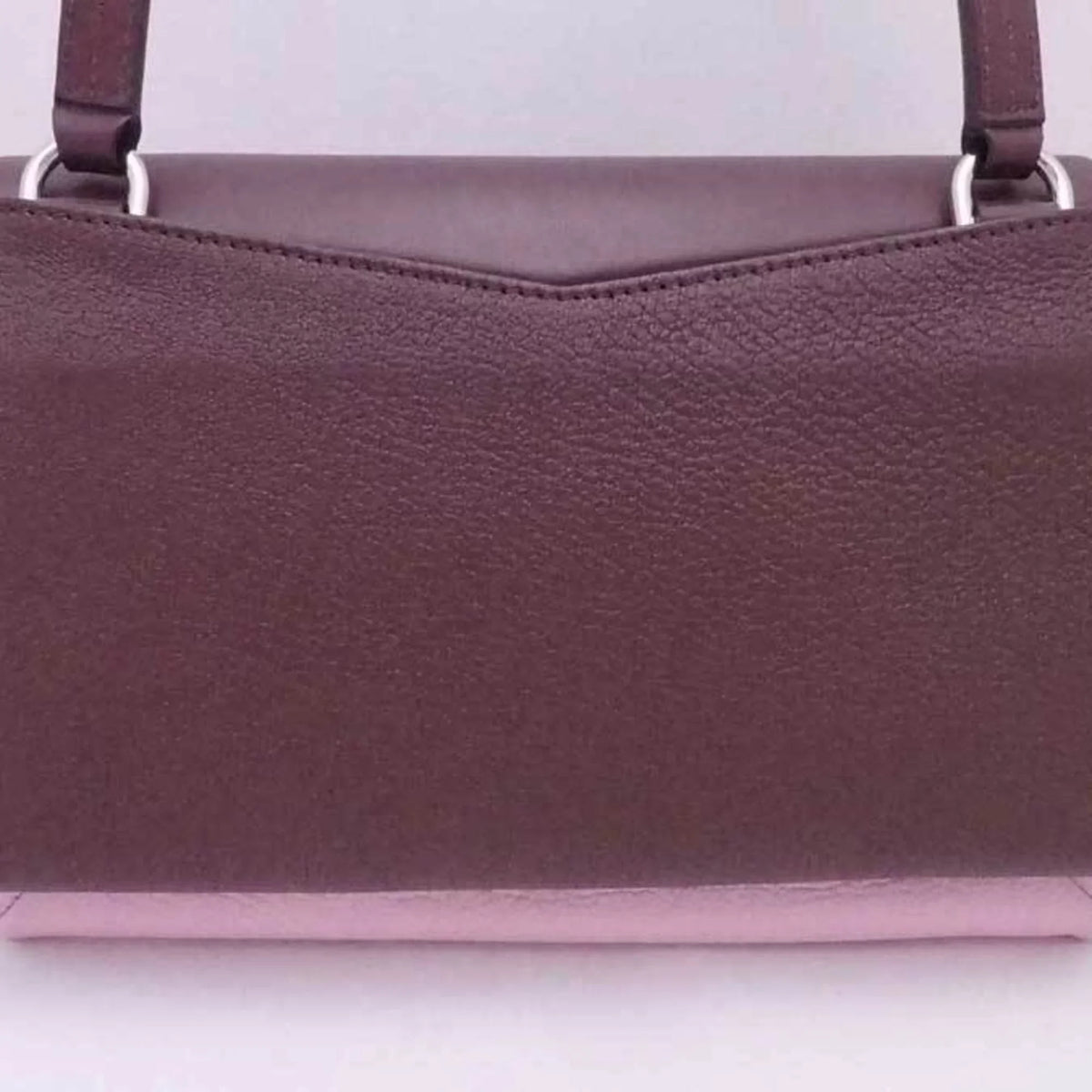 White (Good) GIVENCHY Givenchy Bordeaux x Duet Leather Women's Crossbody Shoulder Pre-Owned Pink Bag